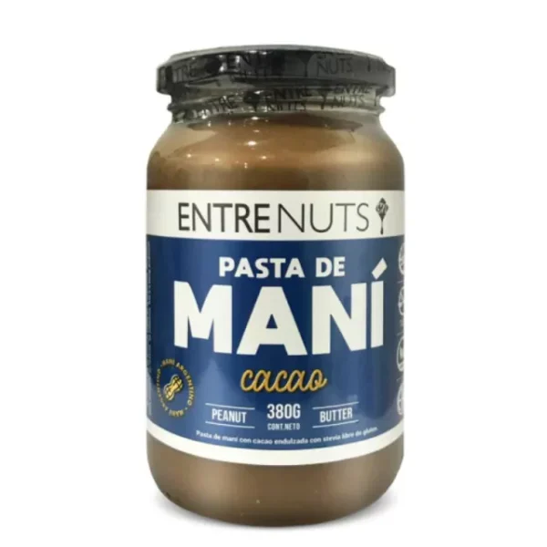 Pasta de maní con cacao - 380 g